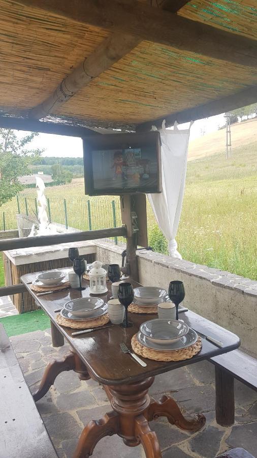 Elegante casa con wifi e giardino immersa nel verde VAL D'ORCIA DELUXE San Giovanni dʼAsso Esterno foto